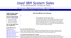 Desktop Screenshot of buysellusedibm.com